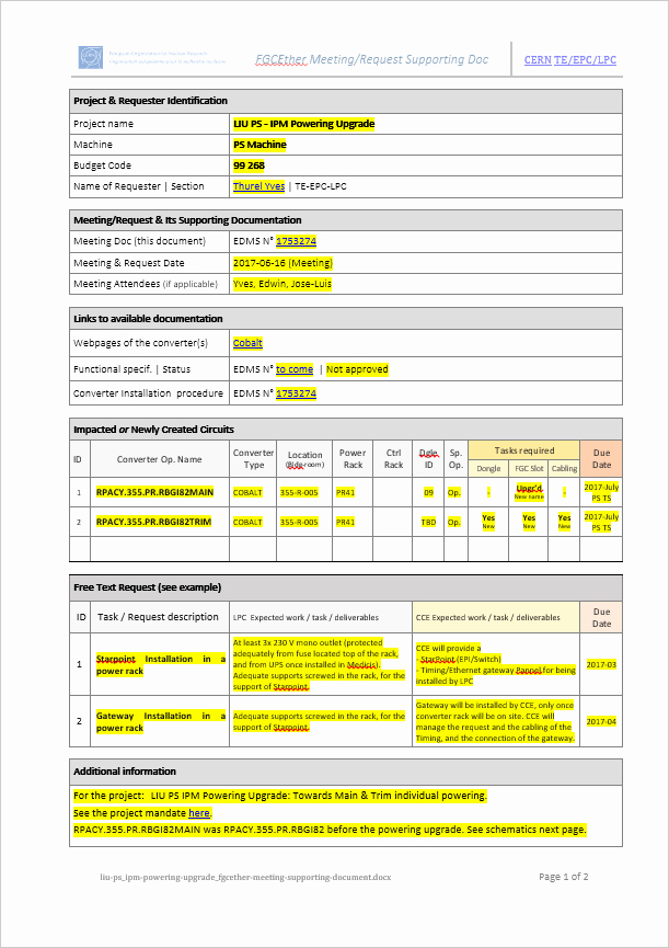 It Project Request form Template Lovely Templates