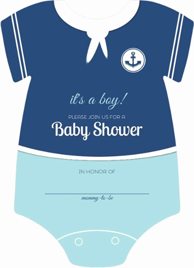 It&amp;#039;s A Boy Announcement Template Luxury Sailor Esie Boys Nautical themed Fill In Blank Baby