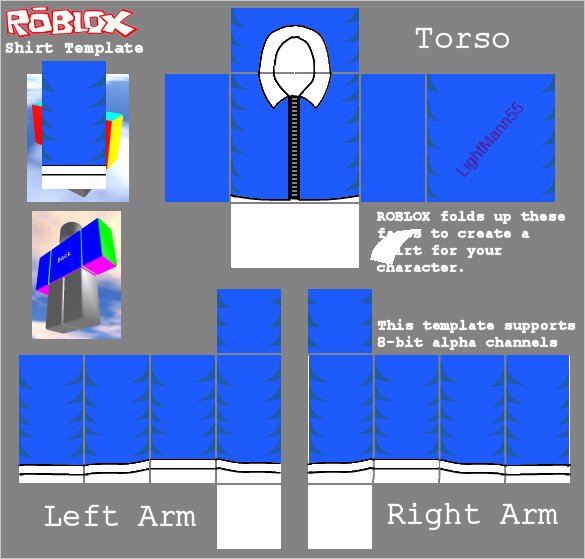 Jacket Template Roblox Elegant Shirt Templates