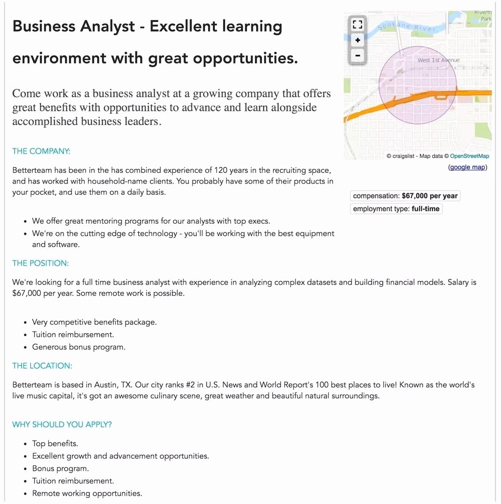 Job Advertisement Template Microsoft Word