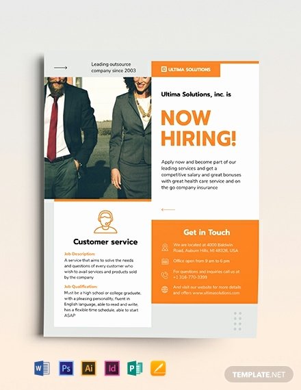 Job Flyer Template Word Lovely 16 Job Fair Flyers Word Psd Ai Indesign