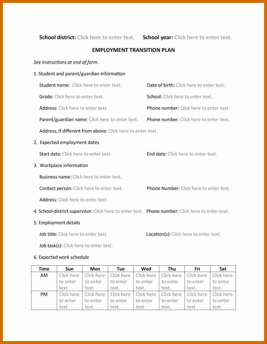 Job Transition Email Template Luxury 8 9 Transition Plan Examples