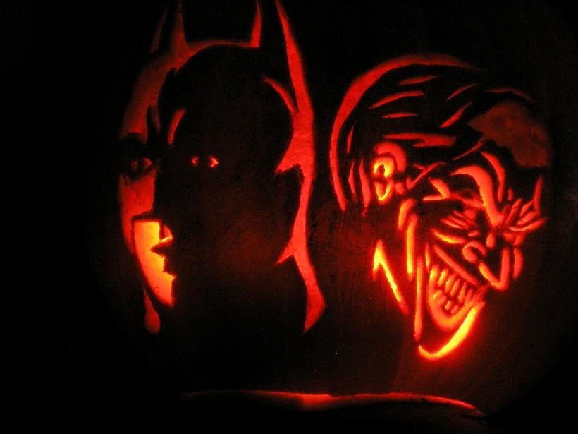 Joker Pumpkin Carving Patterns Fresh My Carved Pumpkin Gallery by Year