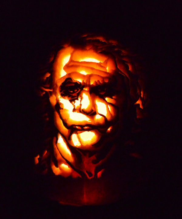 Joker Pumpkin Carving Patterns Inspirational Joker Pumpkin by Steamboatlyssie On Deviantart