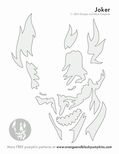Joker Pumpkin Carving Stencils Inspirational Best 25 Joker Pumpkin Ideas On Pinterest