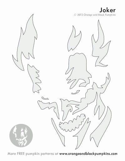 Joker Pumpkin Carving Stencils Inspirational Best 25 Joker Pumpkin Ideas On Pinterest