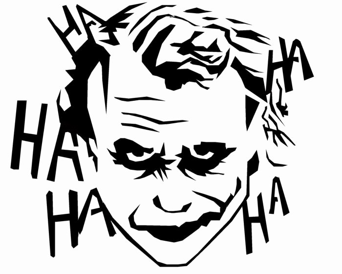 Joker Pumpkin Carving Stencils Luxury Joker Stencil by Ghostcake On Deviantart