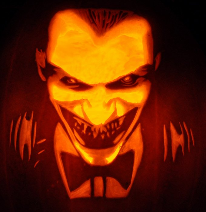 Joker Pumpkin Carving Stencils New Fantasy Pumpkins Noel S Pumpkin Carving Archive