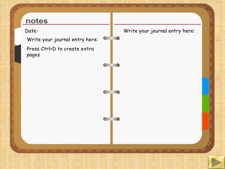 Journal Writing Template Fresh Diary Writing Template