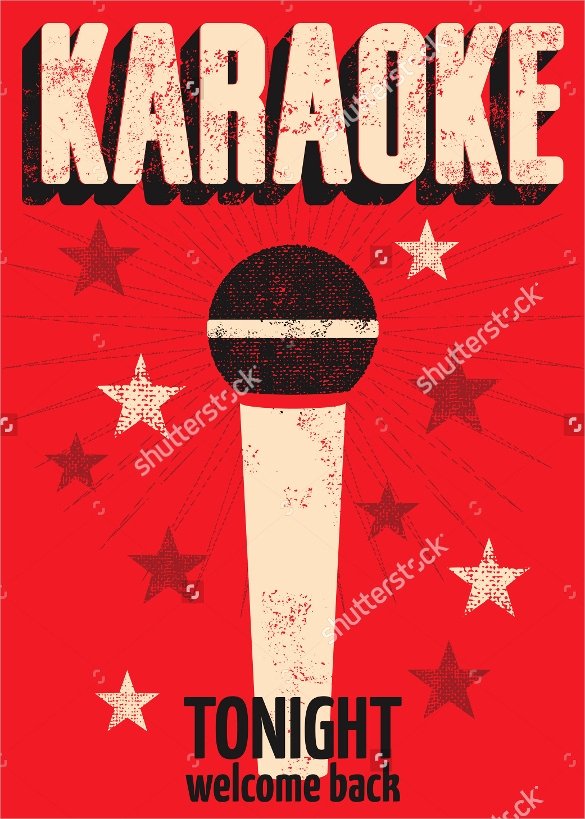 Karaoke Night Flyer Beautiful 19 Karaoke Night Flyer Templates