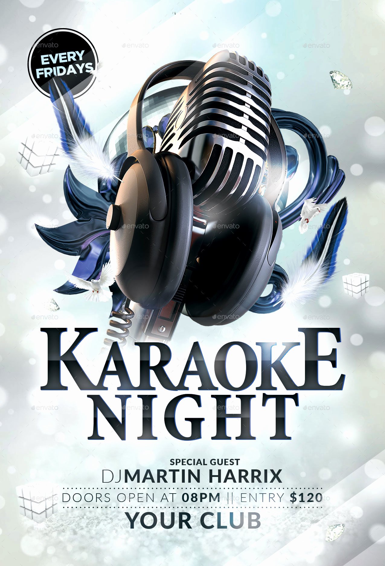 Karaoke Night Flyer Best Of Karaoke Night Flyer by Hedygraphics