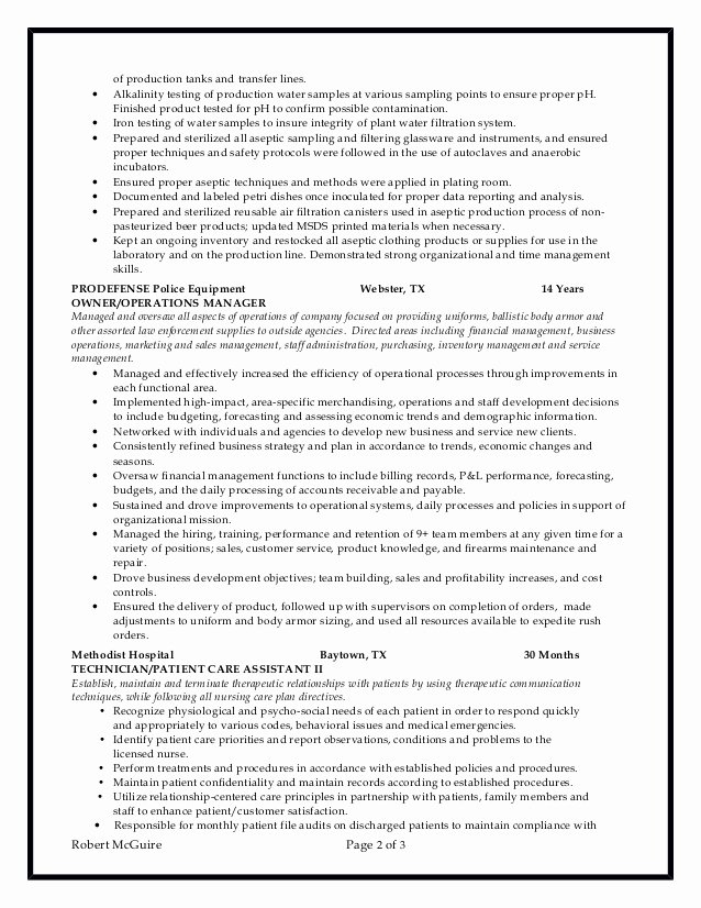 Laboratory Technician Resume Sample Awesome Chemical Lab Technician Resume 6 10 2016