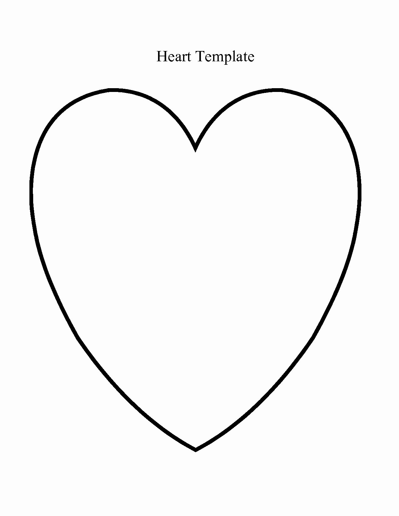 Large Heart Stencil Printable Luxury Heart Template Google Search Playgroup Crafts