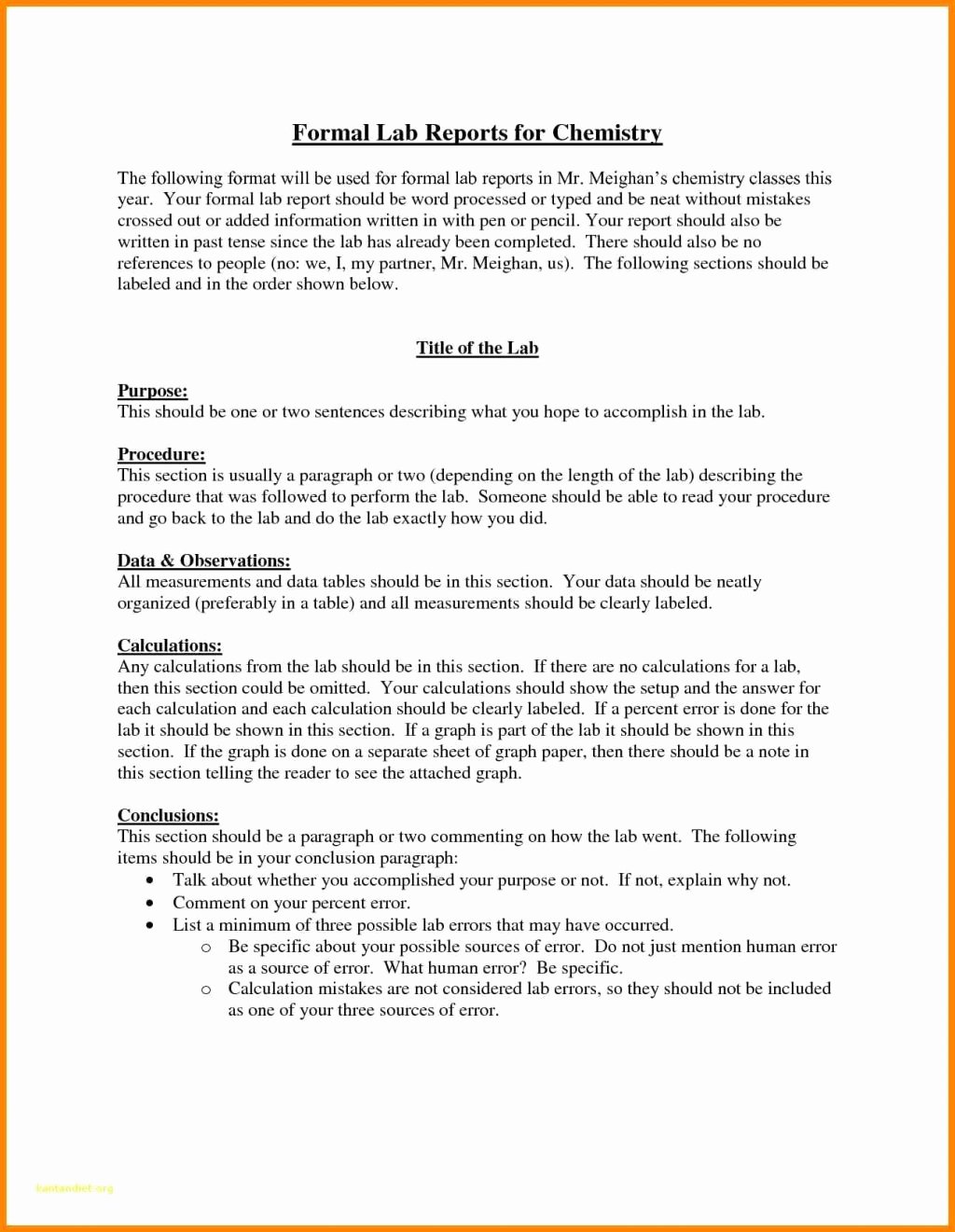 Latex Lab Report Template Unique Lab Report Template Middle School Unique Worksheet Free