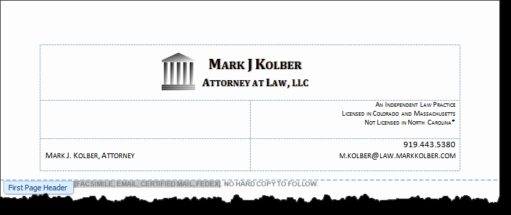 Law Firm Letterhead Template Inspirational Law Firm Letterhead