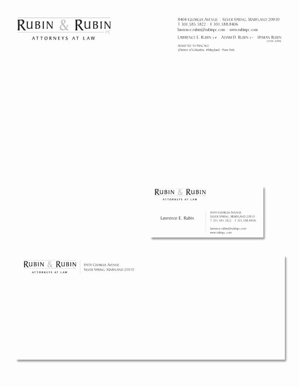 Law Firm Letterhead Template Lovely Stationery Design Job – Law Firm Logo and Stationary