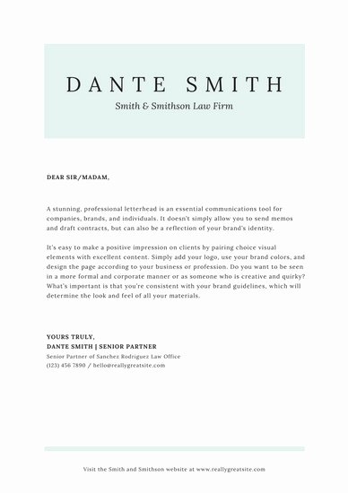 Law Firm Letterhead Templates Beautiful Letterhead Templates Canva