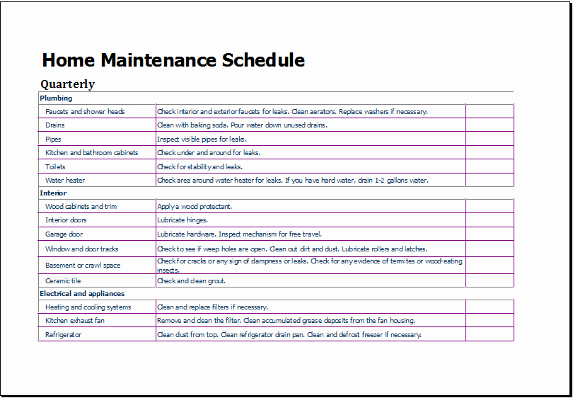 Lawn Mowing Schedule Template Elegant Lawn Maintenance Schedule Template