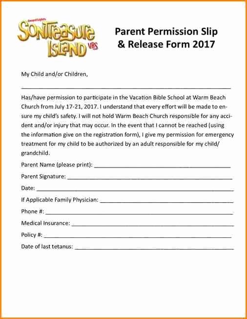 Lds Permission form Awesome 8 Parent Permission Slip