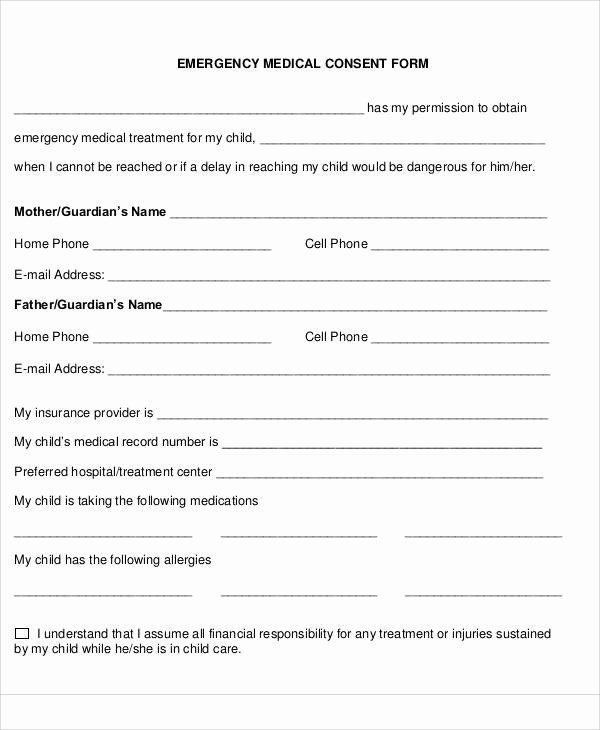 Lds Permission form Unique 43 Printable Medical forms