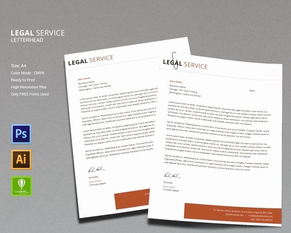 Legal Letterhead Templates Lovely 14 Legal Services Templates Psd Ai Eps Cdr format