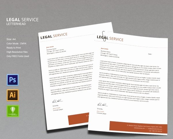 Legal Letterhead Templates Lovely 14 Legal Services Templates Psd Ai Eps Cdr format