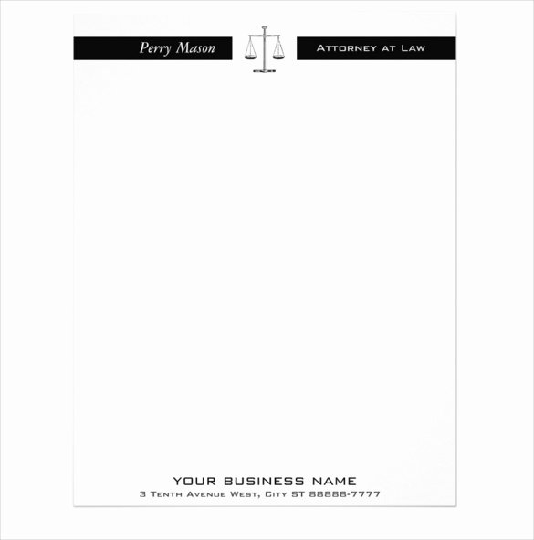 Legal Letterhead Templates New Fake Lawyer Letterhead