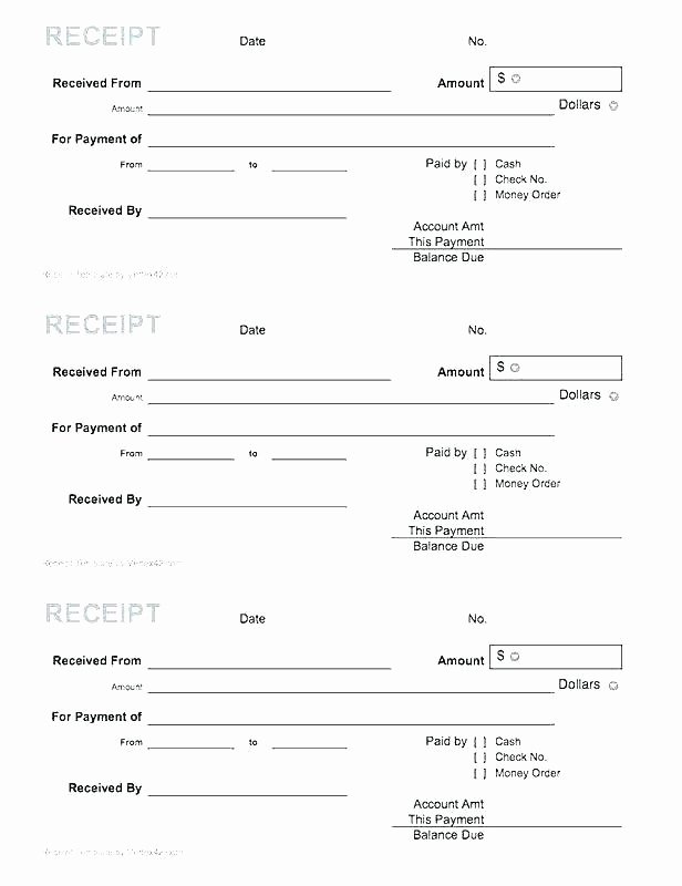 Legal Receipt for Cash Payment Beautiful Partial Payment Receipt