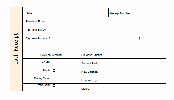 Legal Receipt for Cash Payment Inspirational 18 Money Receipt Templates Doc Pdf