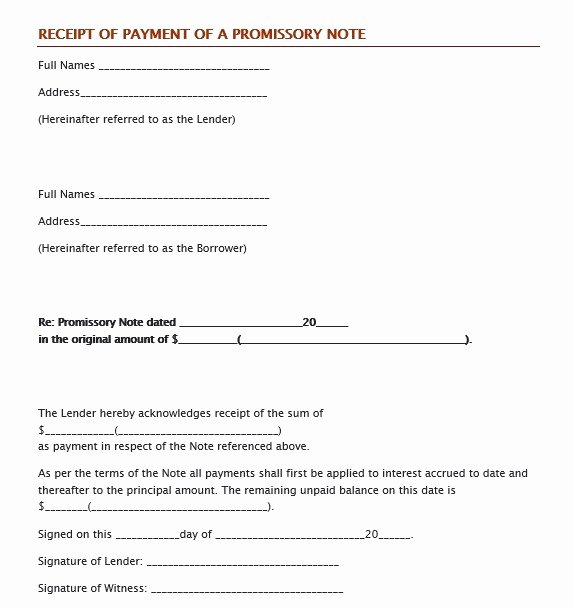 Legal Receipt for Cash Payment Inspirational 9 Free Sample Loan Installment Receipt Templates