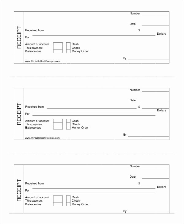 Legal Receipt for Cash Payment New Printable Cash Receipt Template Cash Receipt Template to