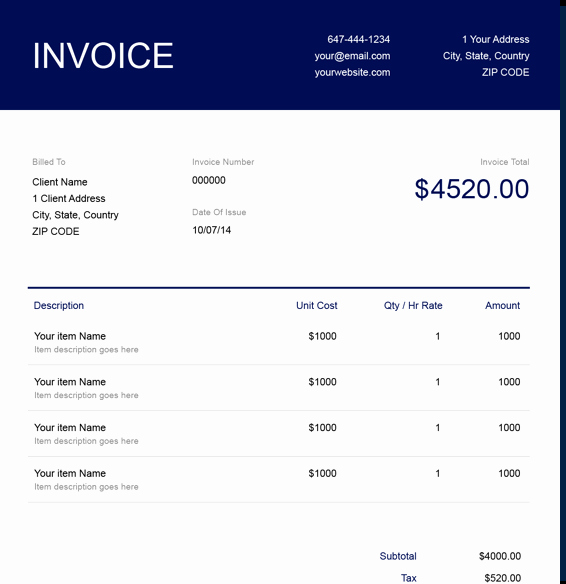 Legal Receipt Template Awesome Free attorney Invoice Template