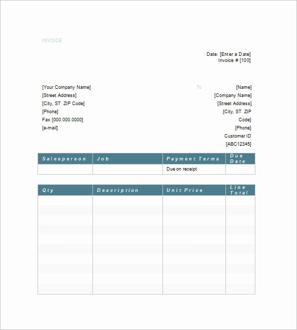 Legal Receipt Template Fresh 11 Legal Invoice Templates Doc Pdf