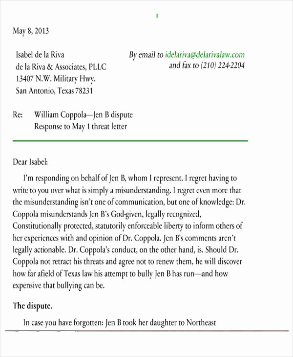 Legal Response Letter Template Fresh 39 Demand Letter Samples Pdf Google Docs Apple Pages