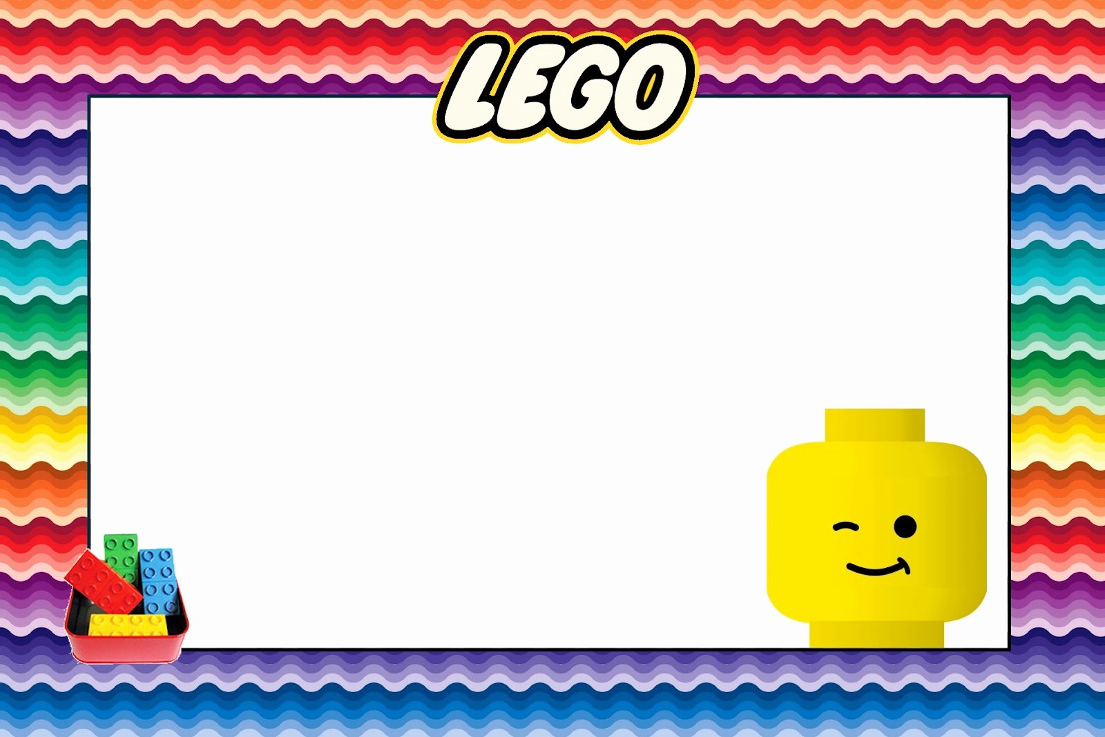 Lego Birthday Card Printable Lovely Lego Free Printable Invitations