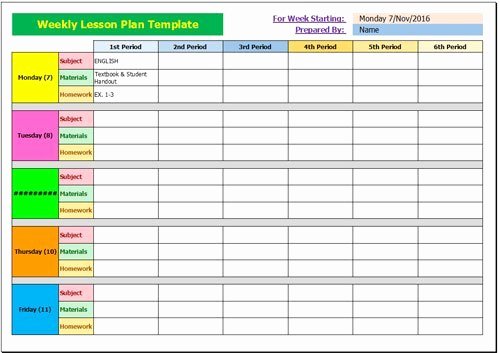 Lesson Plan Template for College Instructors Beautiful 20 Lesson Plan Templates Free Download [word Excel Pdf]