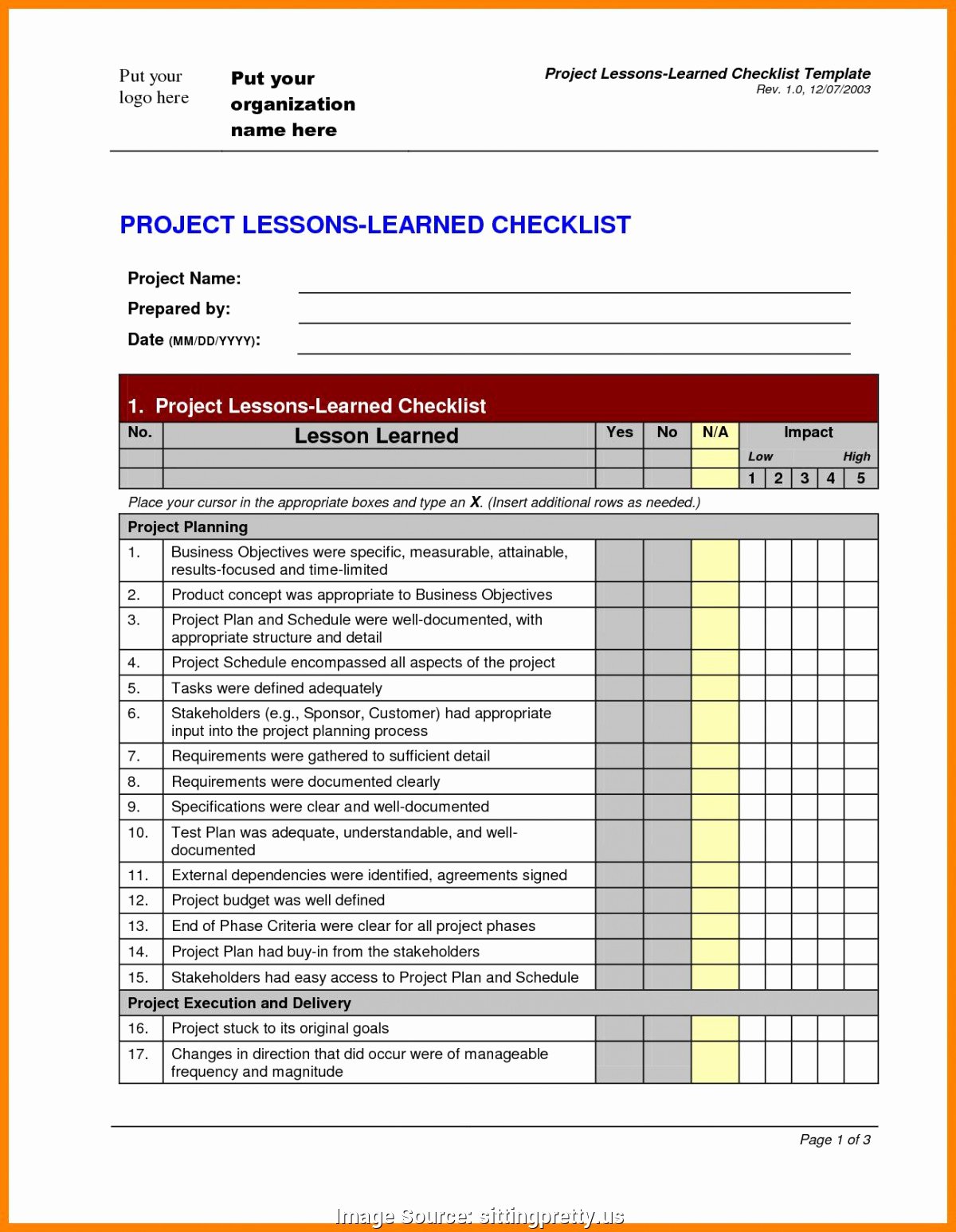 Lessons Learned Document Template Beautiful Plex Project Management Lessons Learned Report Lessons