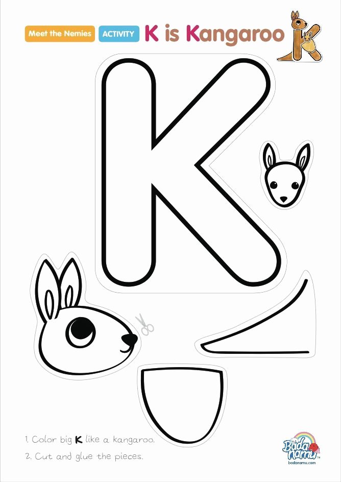 Letter A Template for Preschool Inspirational 25 Best Kangaroo Craft Ideas On Pinterest