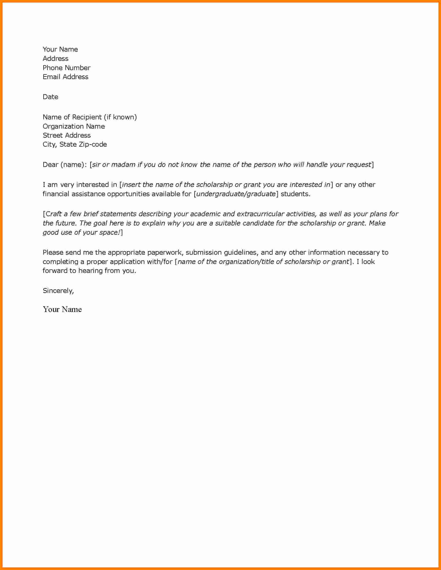 Letter asking for Financial Support Inspirational 11 Sample Letter asking for Financial assistance for