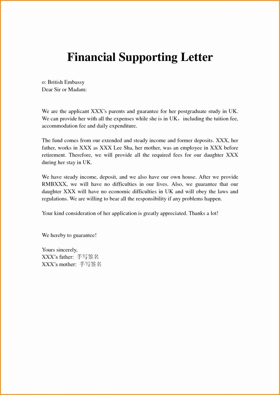 Letter asking for Financial Support Lovely Request for Financial assistance format Letter asking