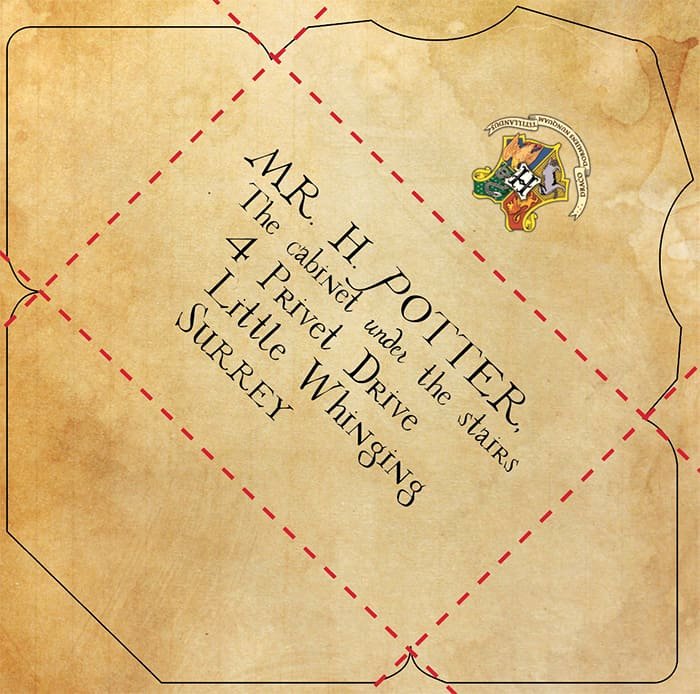 Letter Envelope Address Template Elegant Diy Hogwarts Letter and Harry Potter Envelope and Hogwarts