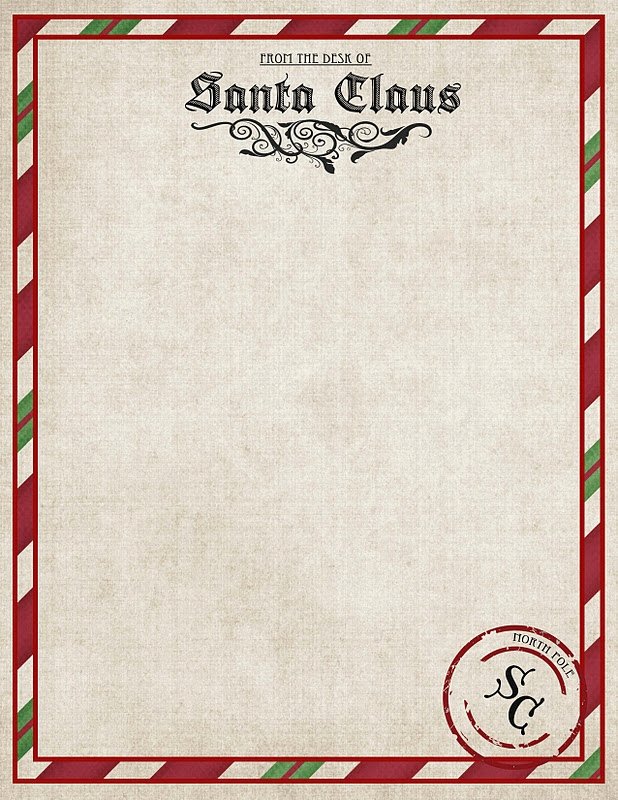 Letter From Santa Template Word Lovely Letter From Santa Word Template Letter Of Re Mendation