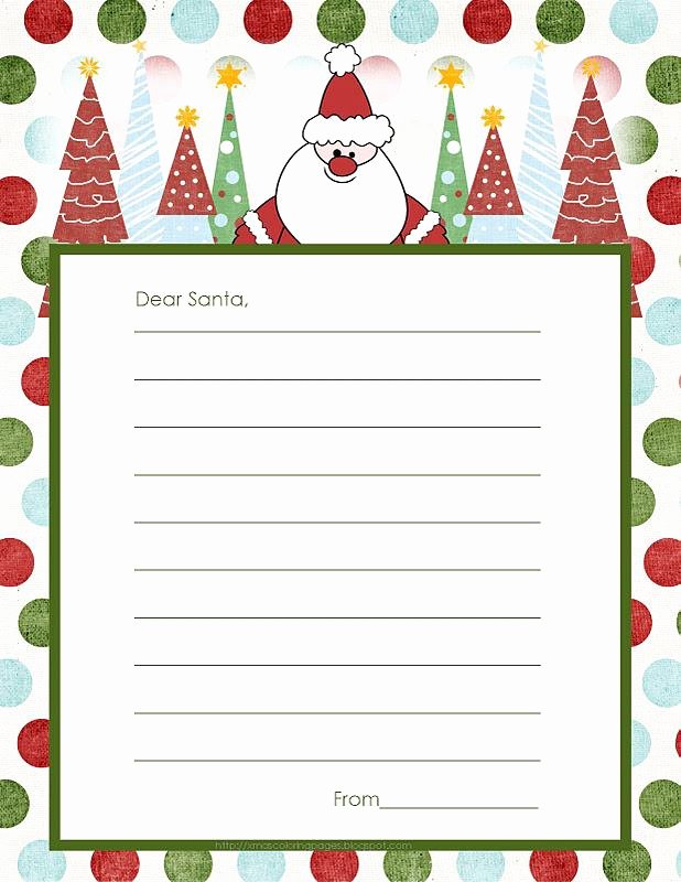 Letter From Santa Template Word New 20 Free Printable Letters to Santa Templates Spaceships