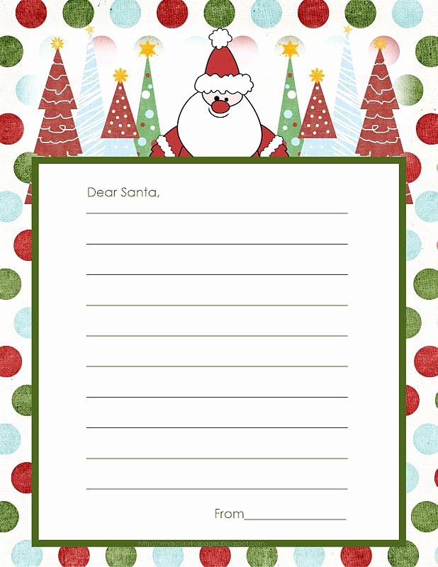 Letter From Santa Template Word New 20 Free Printable Letters to Santa Templates Spaceships