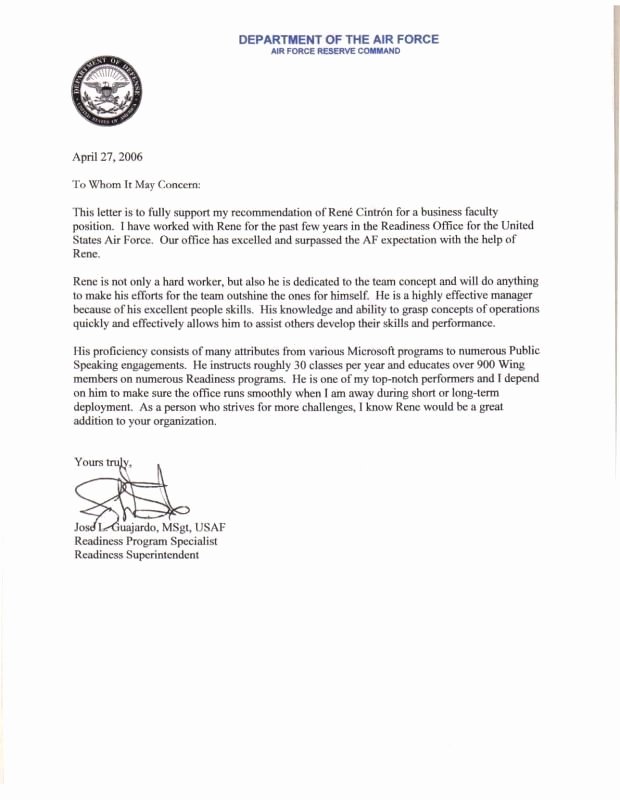 Letter Of Concern Army Example Lovely Best 25 Employee Re Mendation Letter Ideas On Pinterest