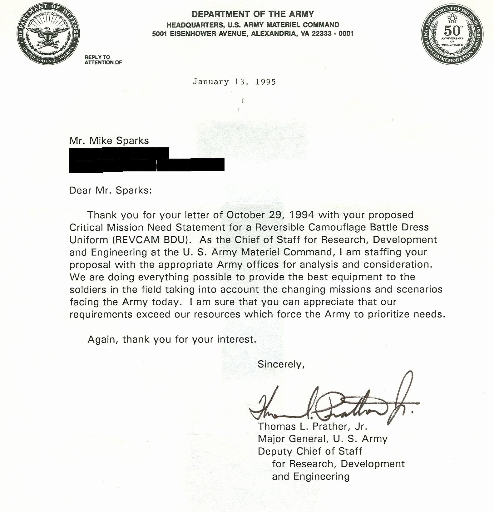 Letter Of Concern Army Example Luxury Us Army Ocs Letter Re Mendation Example Resume