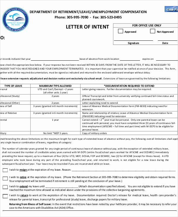 Letter Of Concern Army Example New 60 Letter Of Intent Examples Pdf Word Pages Google Docs