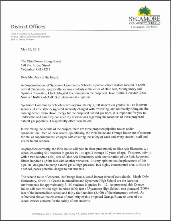 Letter Of Concern for Employee Inspirational Superintendent issues Letter Of Concern to State