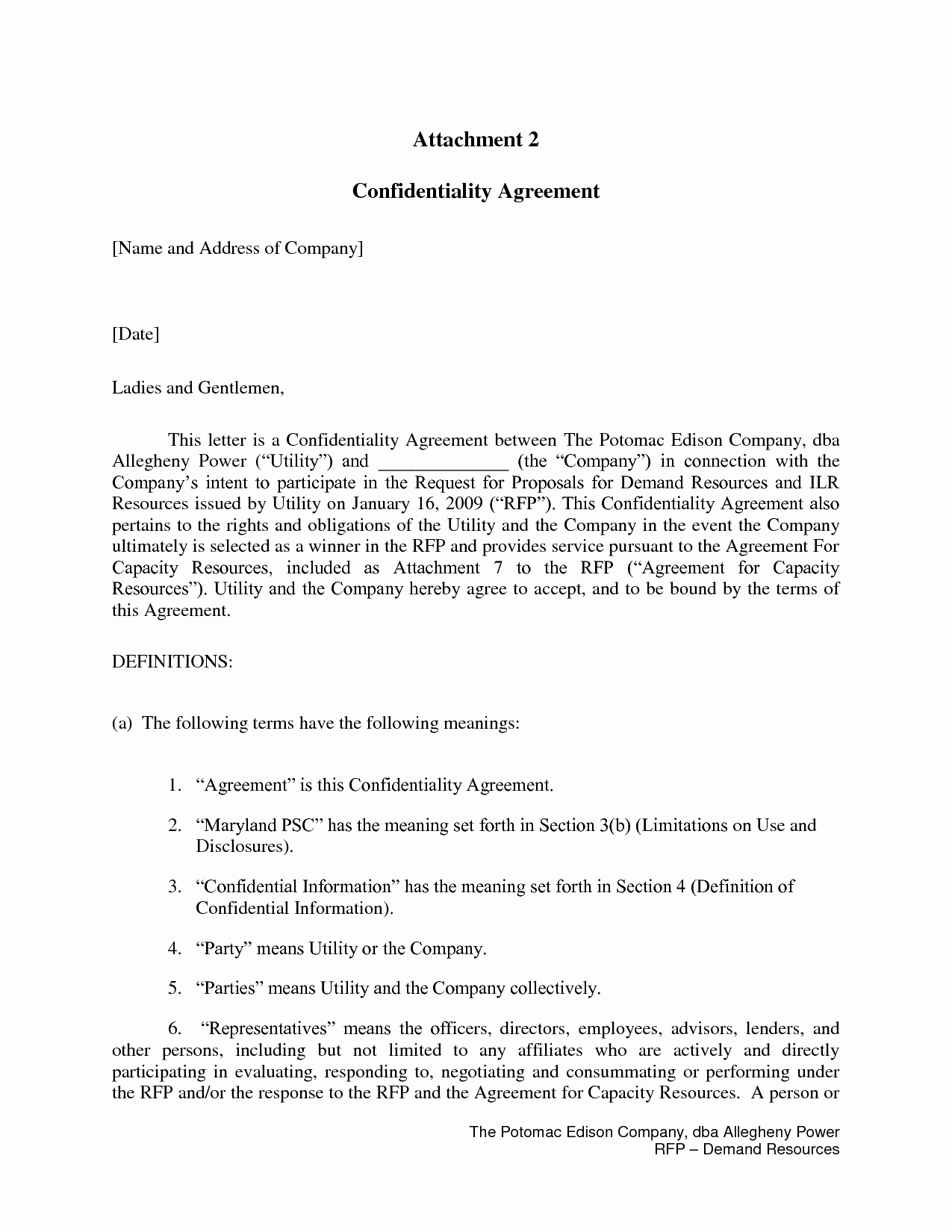 Letter Of Confidentiality Template Elegant Nice Personal Confidentiality Agreement Image Collection