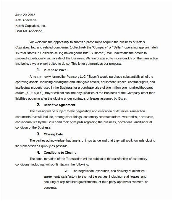 Letter Of Intent for Leasing Commercial Space New Letter Intent to Supply Goods Letter Of Re Mendation